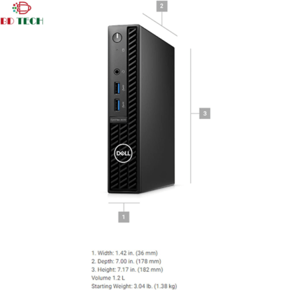 Dell OptiPlex 3000 Core i5-12th Gen mini pc